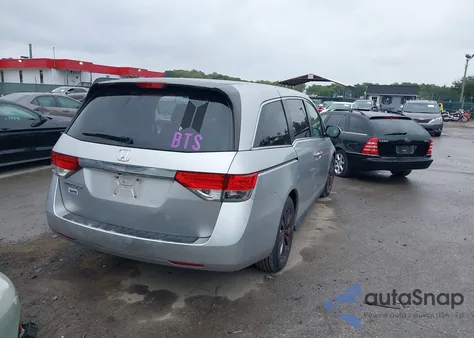 2014 Honda Odyssey Ex z USA, uszkodzony, nr VIN 5FNRL5H47EB043228